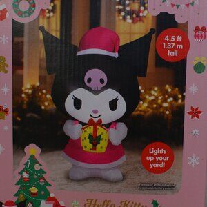 Hello Kitty Kuromi 4.5 Ft Airblown Yard Inflatable Air Blown Christmas New